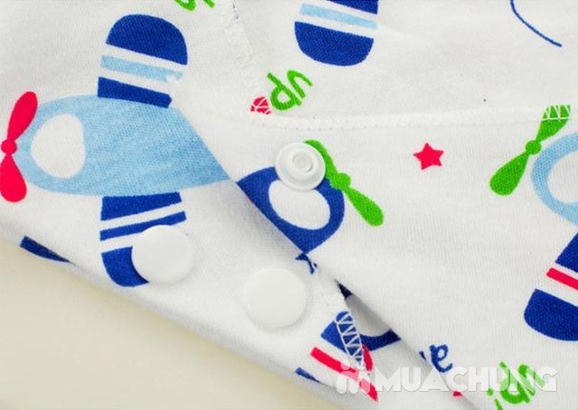 5 khăn yếm tam giác 2 lớp chất cotton mềm mịn- 9