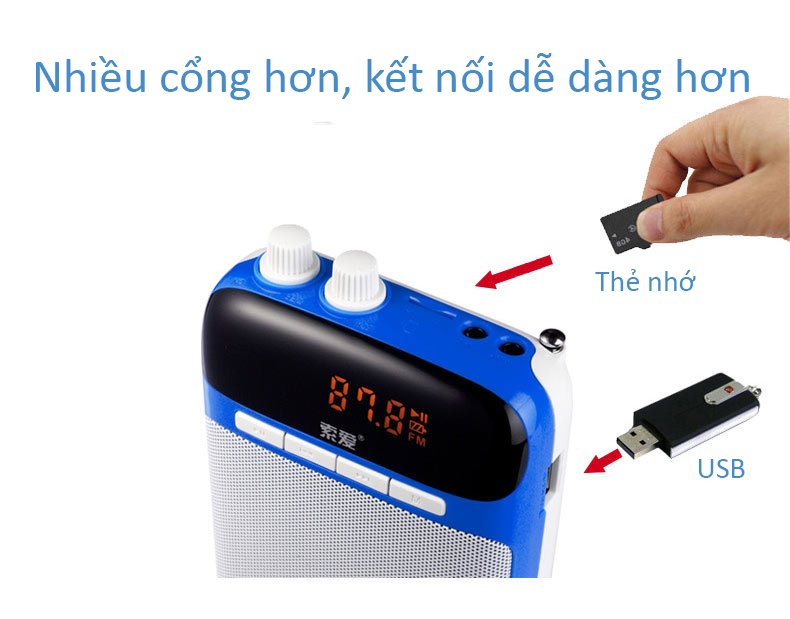 Loa trợ giảng mini SOAIY S-318