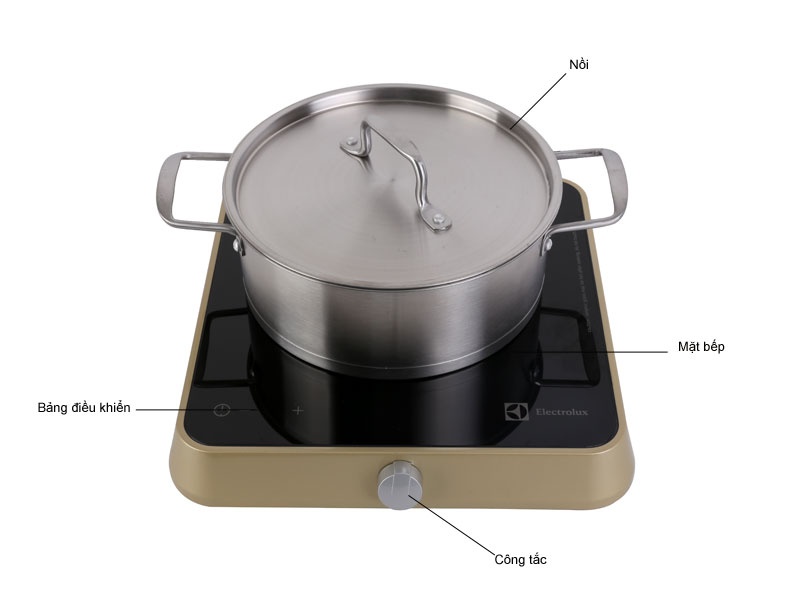 Bếp từ ELECTROLUX ETD32D , 2000W cảm ứng