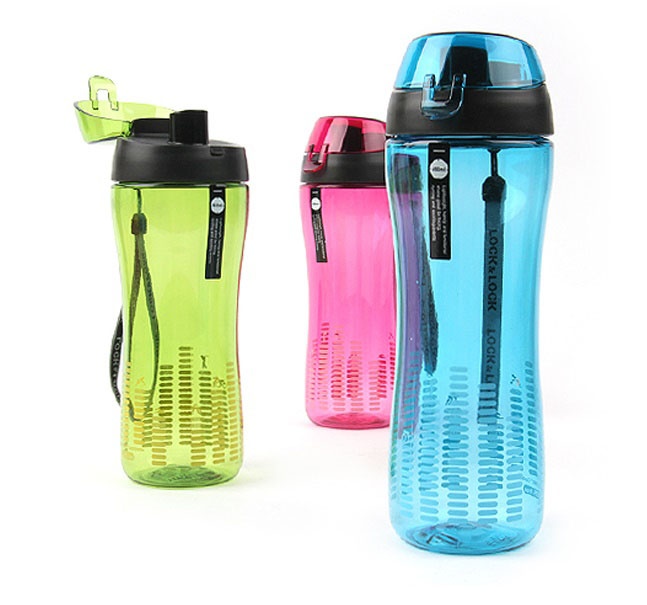 Bình nước thể thao Lock&Lock Bisfree có ống hút ABF629G 650ml