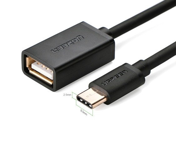 Cáp OTG USB Type C to USB 2.0 chính hãng Ugreen UG-30175 3
