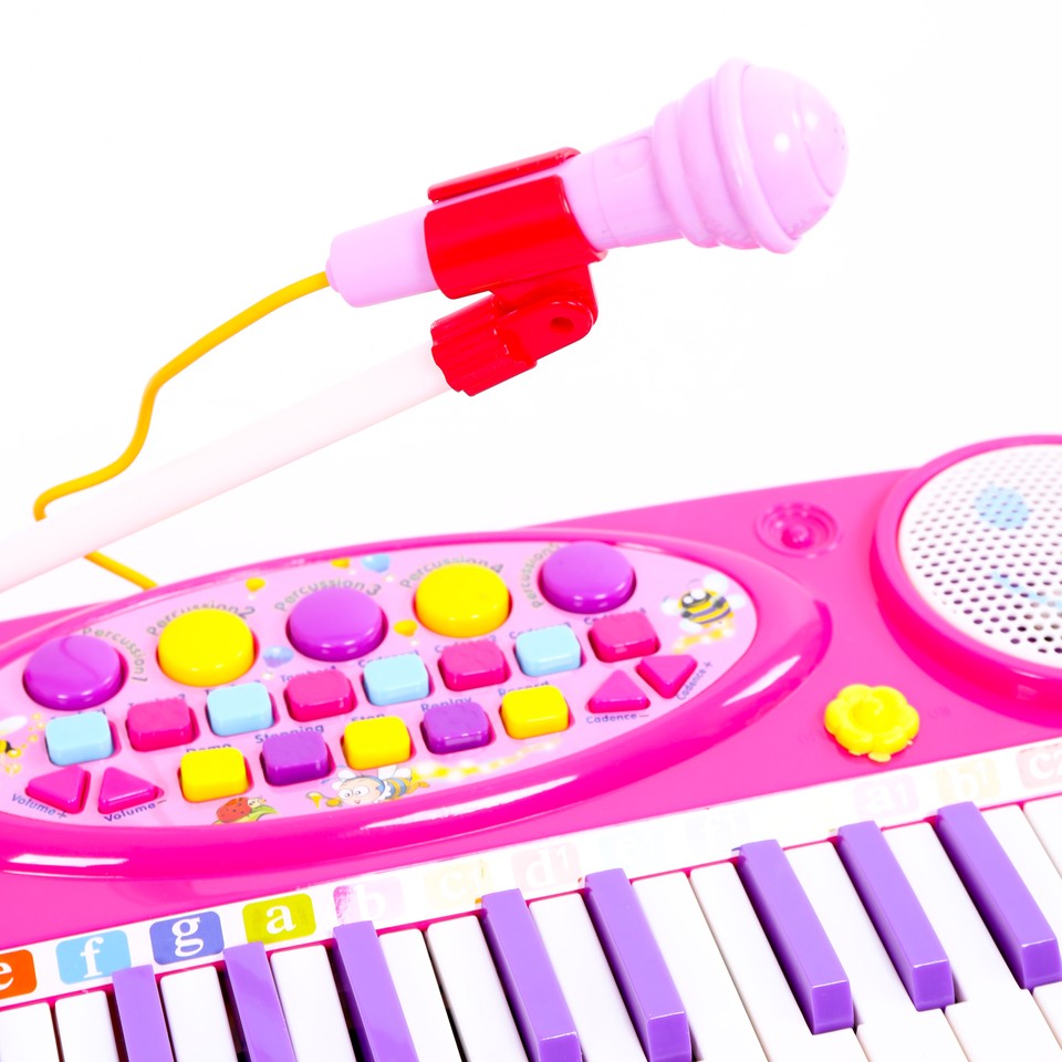 Kết quả hình ảnh cho Đàn Organ Điện Tử Kèm Micro Cho Bé Tập Học Nhạc