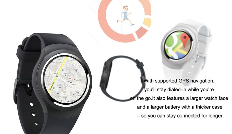 Đồng hồ thông minh Finow X3 chống nước đo nhịp tim có WiFi 3G