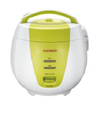 Nồi cơm điện tử 1.0L Cuckoo CR-0661- Màu Xanh