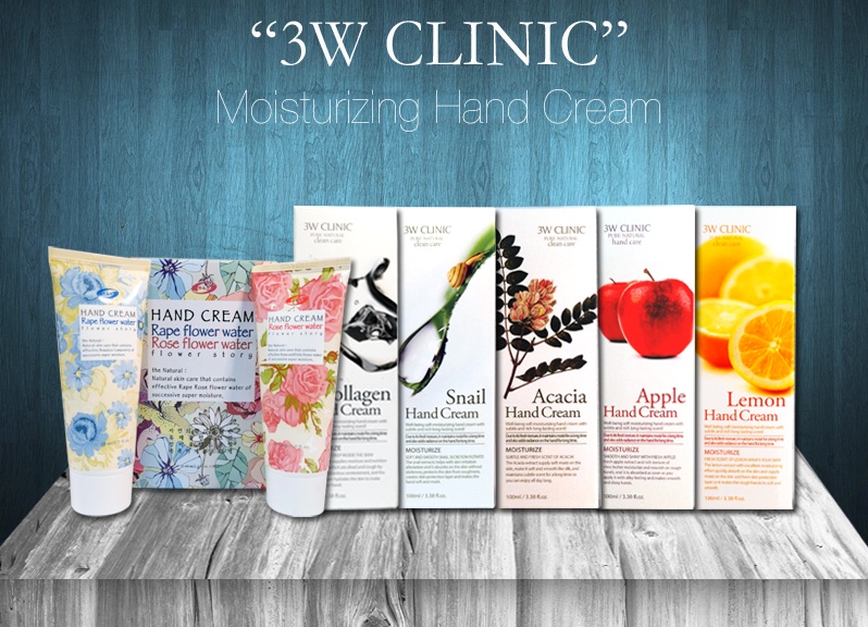 Kem Dưỡng Da Tay Tinh Chất Collagen 3W Clinic Hand Cream (100ml)