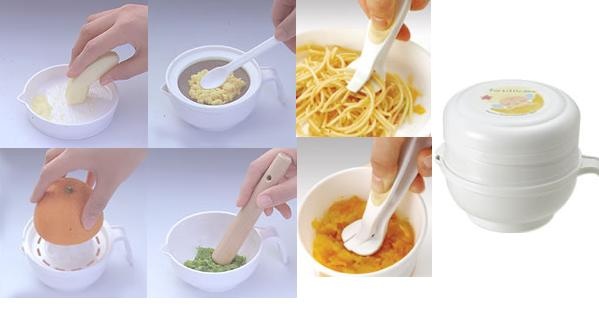 Bộ chế biến thức ăn dặm Richell 53371