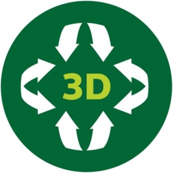 Hệ thống nhiệt 3D giúp làm nóng đều và nướng ngon, vàng đều hơn