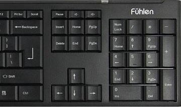 bàn phím Fuhlen L411 với Kết nối USB