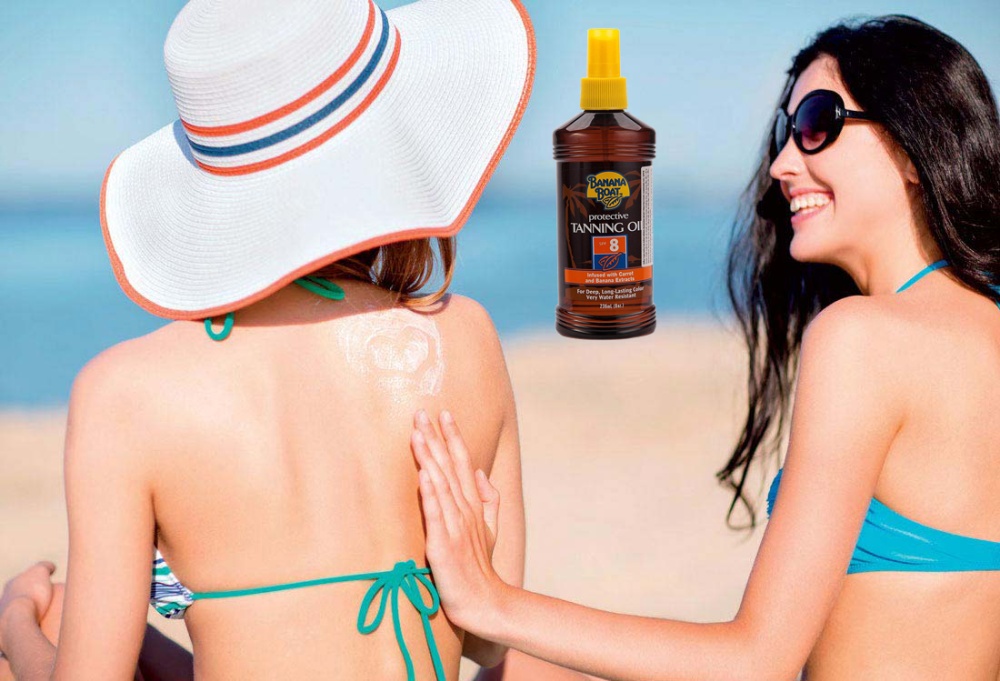 Dầu Tắm Nắng Banana Boat SPF8 (236ml) - 100759032