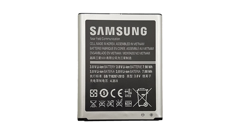 Pin Galaxy S3 chính hãng với chữ in trên Pin sắc nét