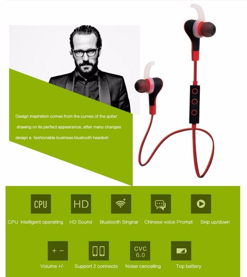 Tai nghe Bluetooth Stereo Headset Siêu âm Bass 9