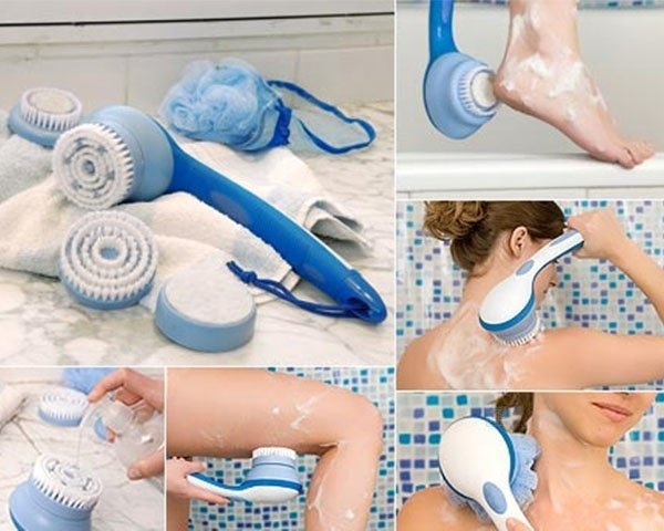 Bộ dụng cụ tắm Spin Spa Brush -0965011567 4