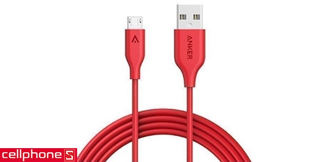 Cáp Anker PowerLine Micro USB 1.8m