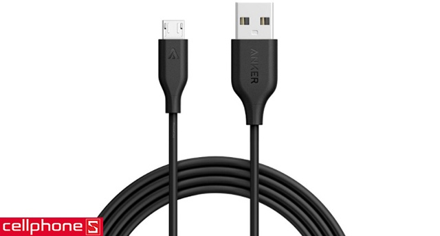 Cáp Anker PowerLine Micro USB 1.8m