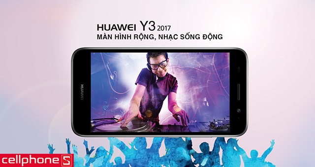 Huawei Y3 2017 Ch&iacute;nh h&atilde;ng
