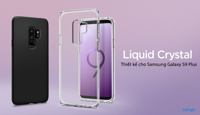Ốp lưng Samsung Galaxy S9 Plus SPIGEN Liquid Crystal