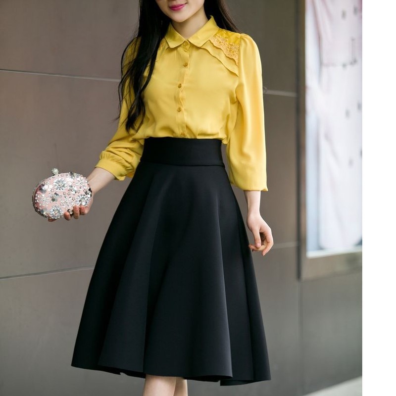 HÀNG ĐỦ SIZE: Chân váy xòe Vintage 1