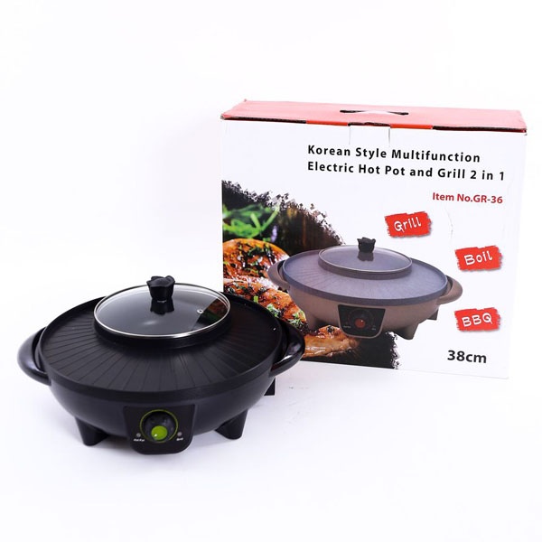 Bán sỉ bếp lẩu nướng 2 trong 1 BBQ GR-36