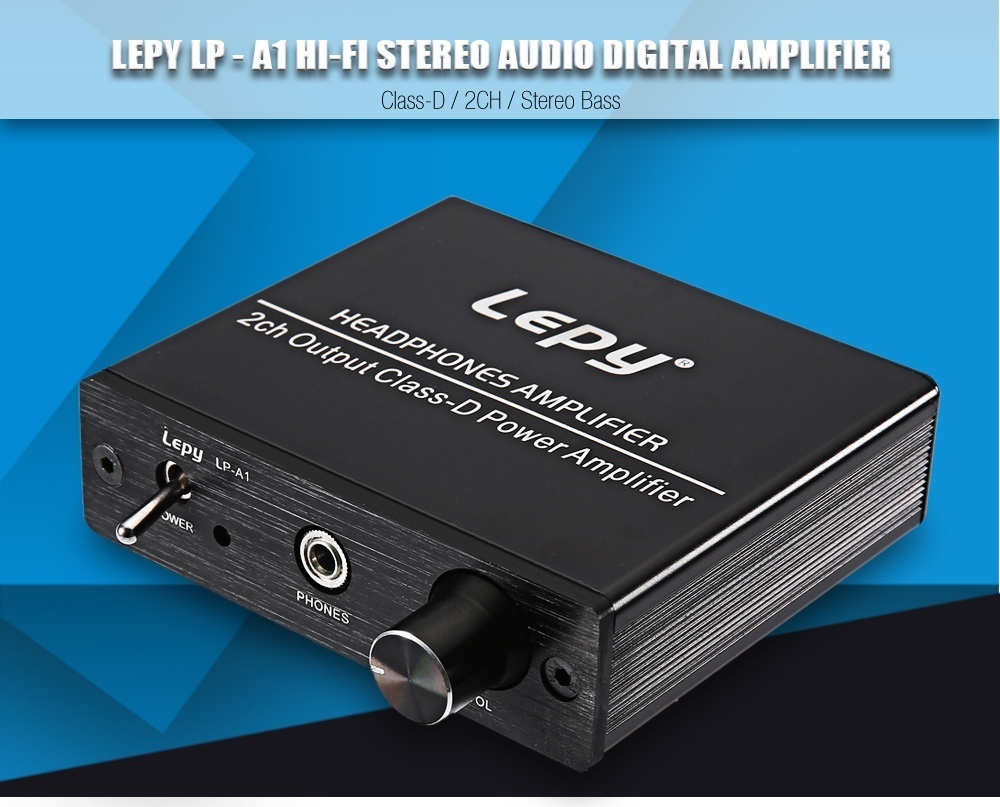 Ampli lepy LP A1 Âm Thanh Stereo Hi Fi Bộ Khuếch Đại Kỹ Thuật Số Đen quốc tế Thiết bị nhận