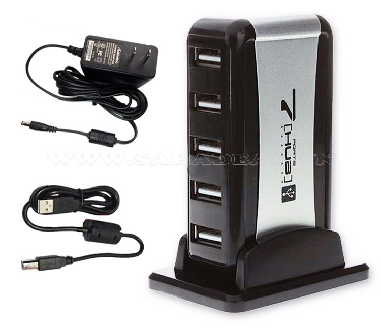 Sahadeal - Bộ Chia Cổng USB Công Nghệ Mới (7 Cổng) 