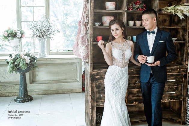 Chụp ảnh thử làm cô dâu, thỏa sức chọn trang phục tại Valentine Studio