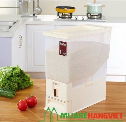 Thùng Đựng Gạo Thông Minh 15Kg 8
