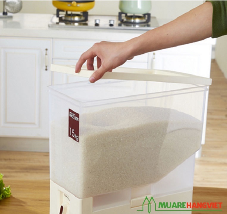 Thùng Đựng Gạo Thông Minh 15Kg 3