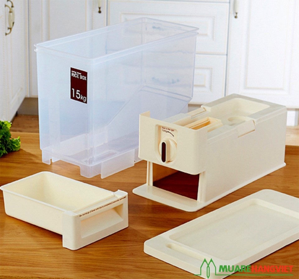Thùng Đựng Gạo Thông Minh 15Kg 2