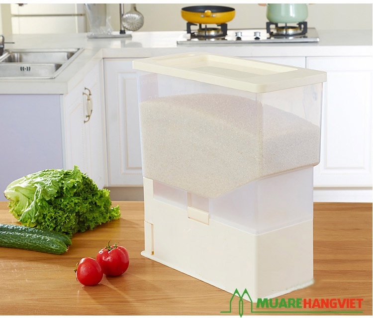 Thùng Đựng Gạo Thông Minh 15Kg 6