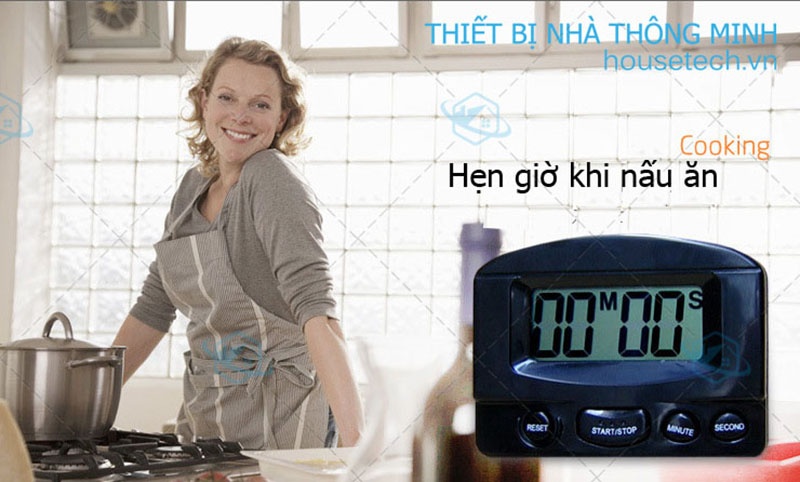 đồng hồ đếm ngược điện tử mini hẹn giờ