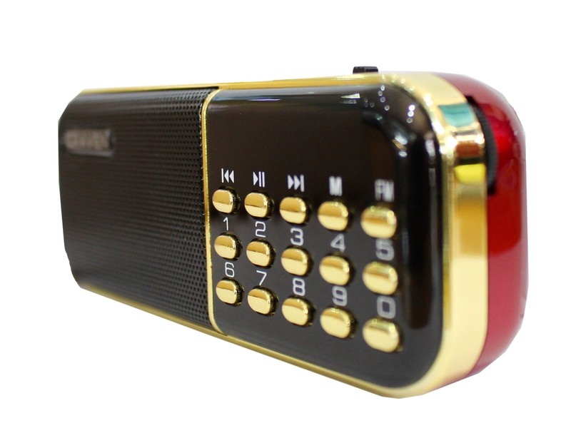 LOA NGHE THẺ NHỚ, USB, RADIO CRAVEN CR-25A CÓ MÀN HÌNH LCD CỰC HAY 1