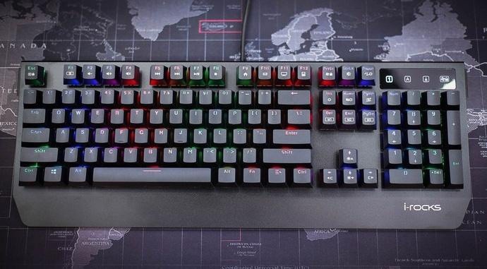 Bàn phím cơ cao cấp chuyên Game I-Rocks K60M 3