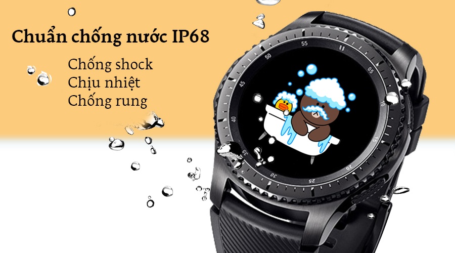 Đồng Hồ Thông Minh Samsung Gear S3 Frontier (Đen) - Hàng Chính Hãng
