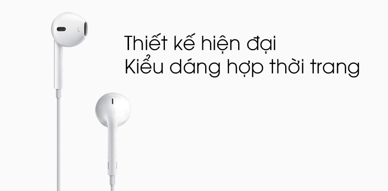 Tai nghe nhét trong Apple MD827FE-A - Thiết kế đẹp mắt