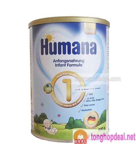 Sữa Humana Gold 1 của Đức