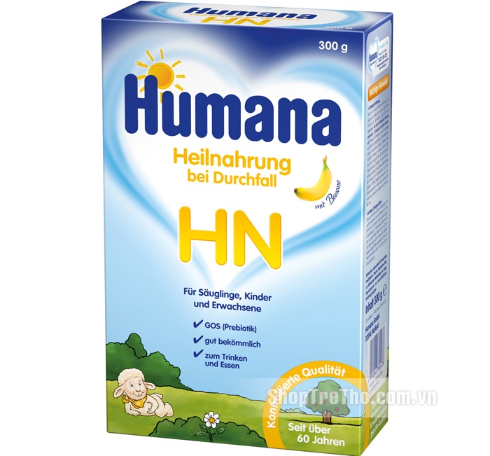 Sữa Humana HN dành cho trẻ tiêu chảy