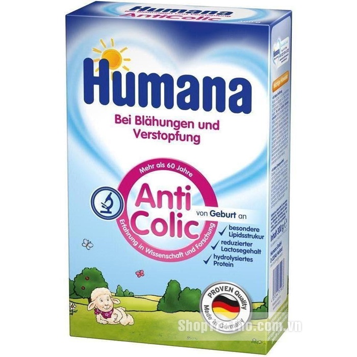 Sữa Humana AR dành cho trẻ nôn trớ
