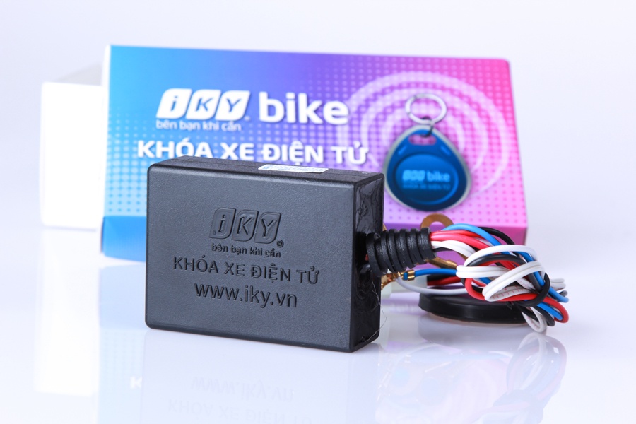 khóa chống trộm xe máy thẻ từ Iky Bike
