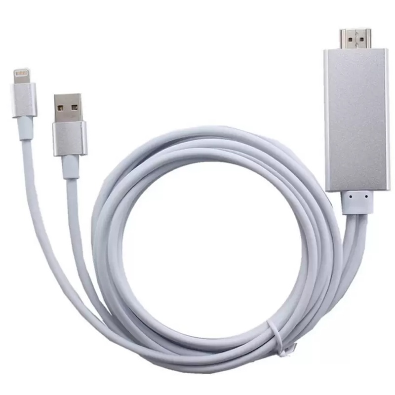 Cáp HDMI kết nối Iphone, Ipad với tivi- Trắng 5