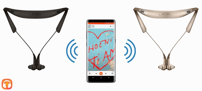 Tai nghe Bluetooth Samsung Level U Pro BN920C - Có thể sử dụng ứng dụng riêng để kết nối 2 tai nghe Tai nghe Bluetooth Samsung Level U Pro BN920C - Có thể sử dụng ứng dụng riêng để kết nối 2 tai nghe