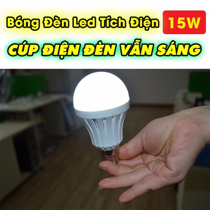 Bóng Đèn Led Tích Điện Cảm Ứng Nhiệt 15W -0965.011.567 7