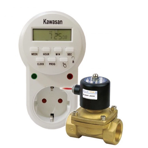 Van điện từ nước UNI-D cút ren trong UW-15 Phi 21 1