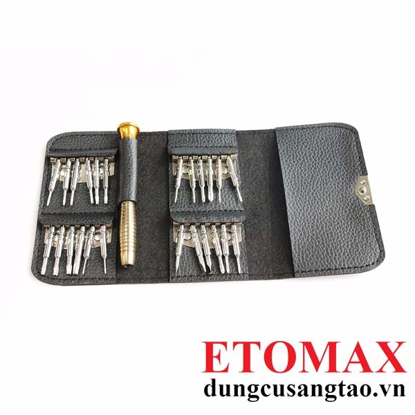 Bộ tô vít ví da 25 trong 1