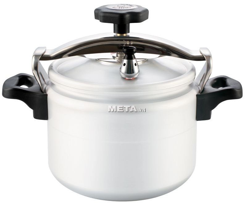 Nồi áp suất Supor 2 tay cầm YG18 thiết kế nắp nồi vừa vặn, kín khít.