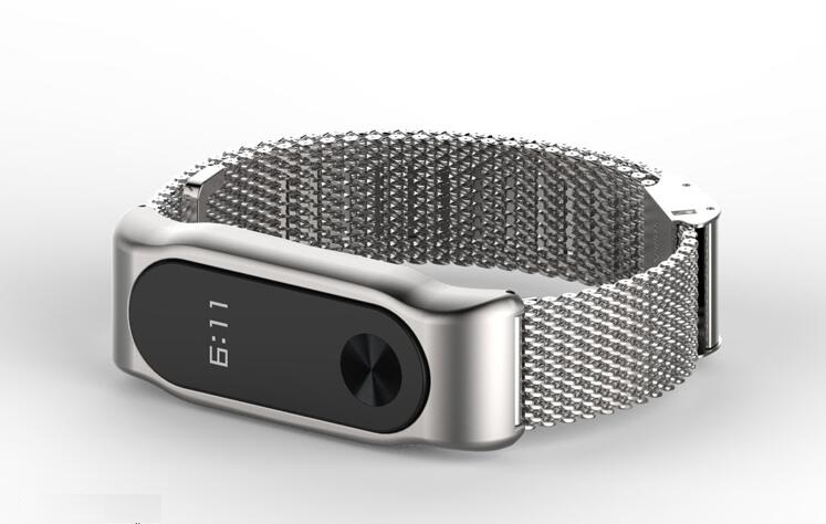 Dây đeo kim loại Mijobs thay thế cho Miband 2