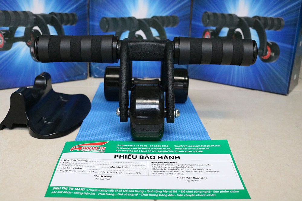 Con Lăn Tập Bụng FOLDING ABDOMINAL WHEEL Chính Hãng.