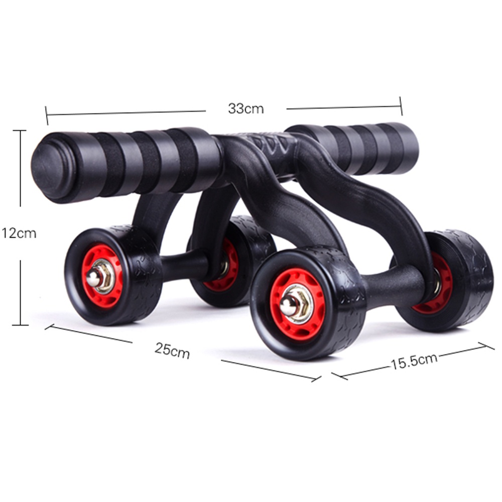 Con Lăn Tập Cơ Bụng 4 Bánh AB DOMINAL WHEEL.