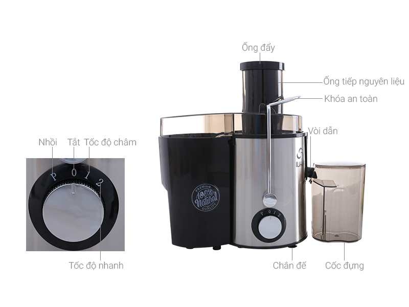 Máy ép trái cây cao cấp ILIAN Sony