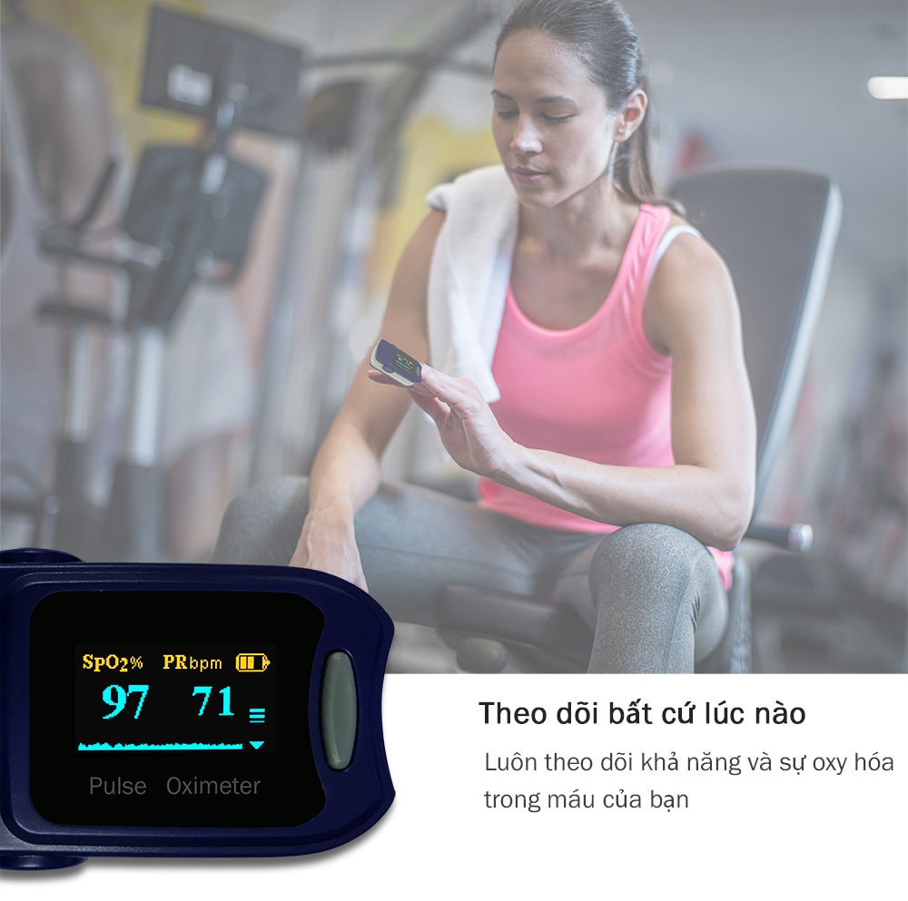 máy đo nồng độ oxy bão hòa trong máu spo2 a5
