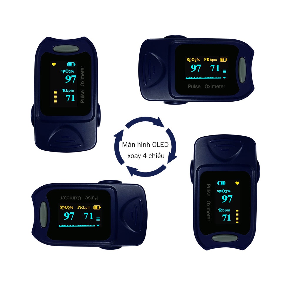 máy đo nồng độ oxy bão hòa trong máu spo2 a5